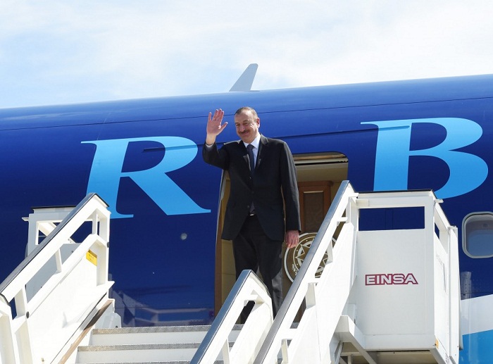 Le Président Ilham Aliyev a terminé sa visite à Berlin - PHOTO